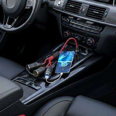 Prise allume cigare alimentation fiable multiple