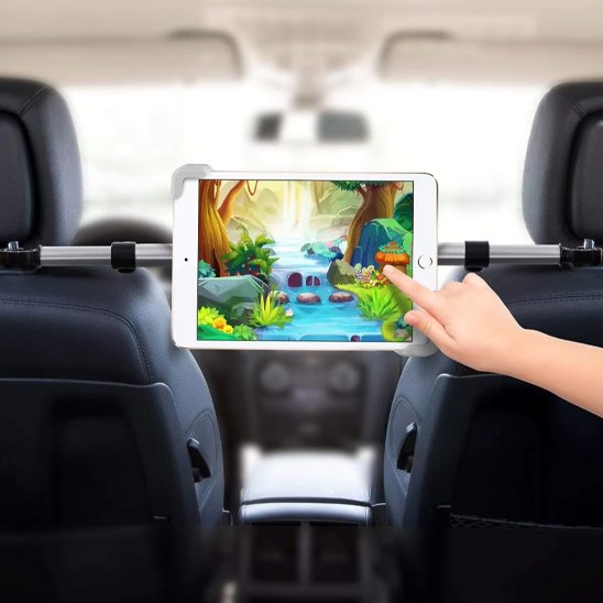 support tablette entre les deux sieges