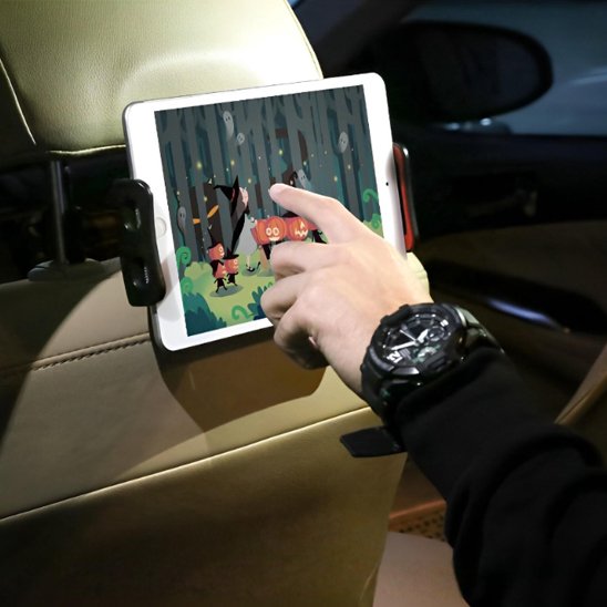 support tablette fixation appui tete