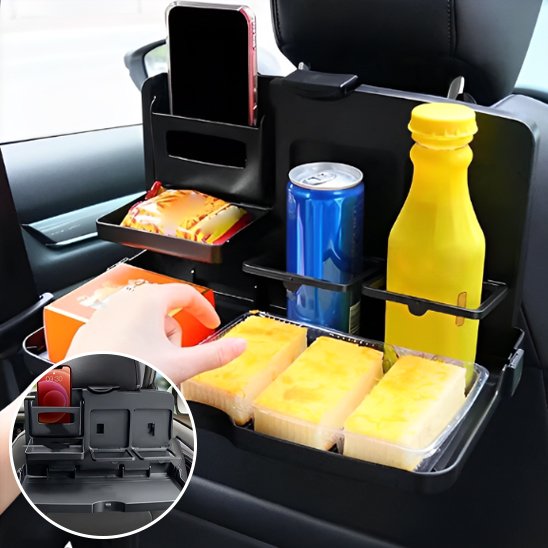 support tablette plateau gobelet