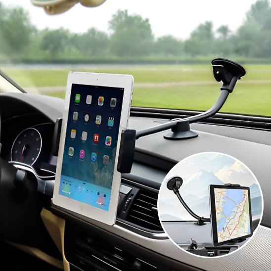 support tablette position central de face