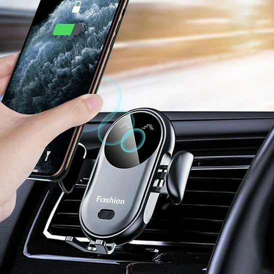 support telephone grille pince ouverte