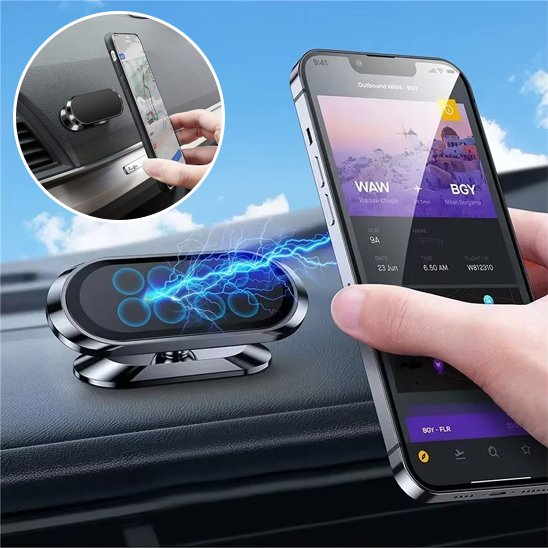 support telephone voiture aimantee tableaudebord