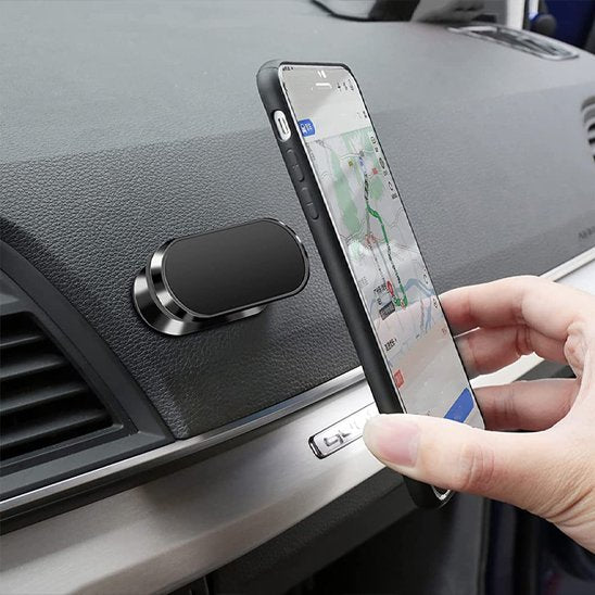 support telephone voiture approche aimante