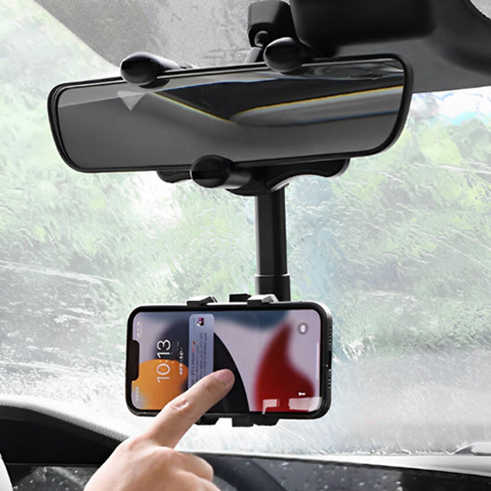 support telephone voiture bras pluie