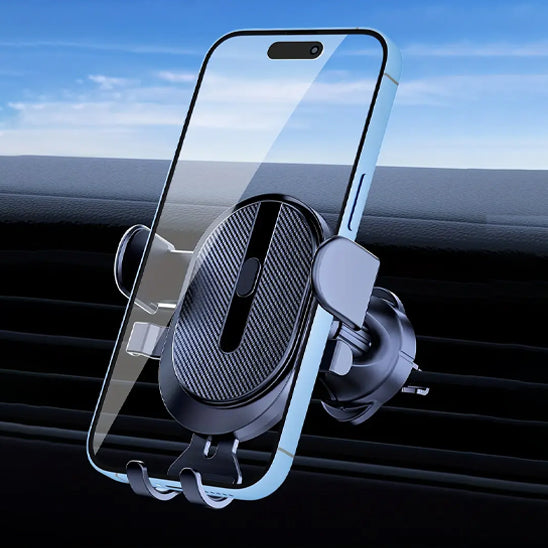 support telephone voiture coque transparente