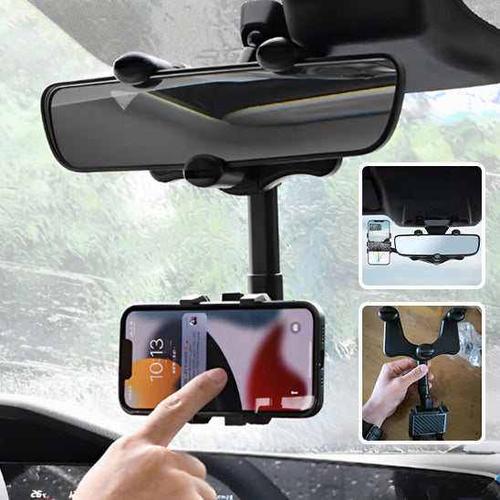 support telephone voiture image pluie