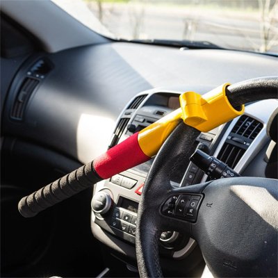 Antivol voiture barre rigide bloquant