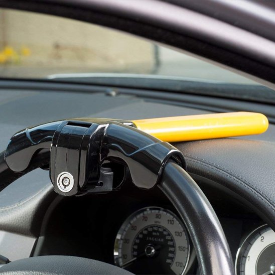 Antivol voiture systeme verrouillage metallique