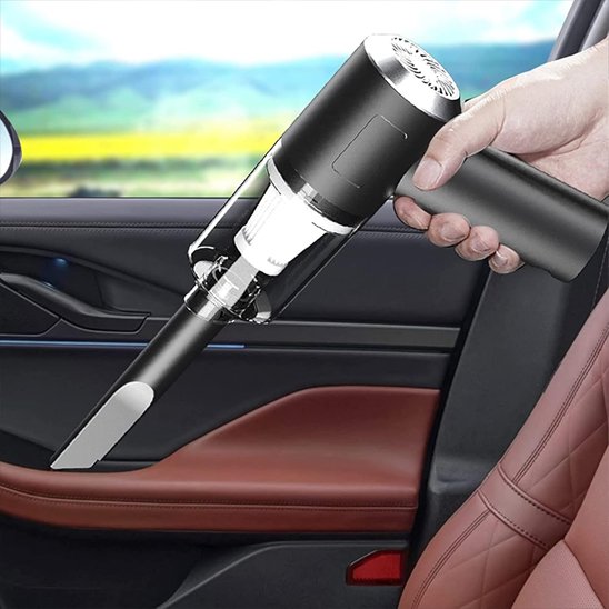 Aspirateur voiture sans fil noir