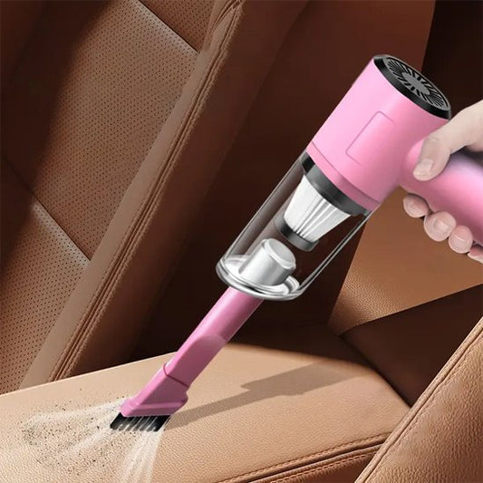 Aspirateur voiture sans fil rose
