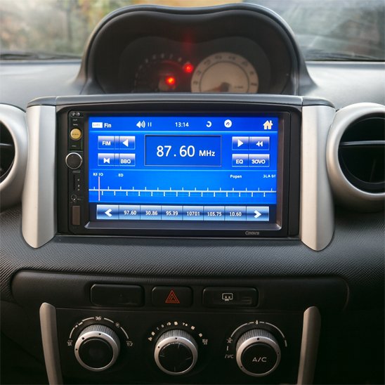 Autoradio 2din bluetooth commandes intuitives