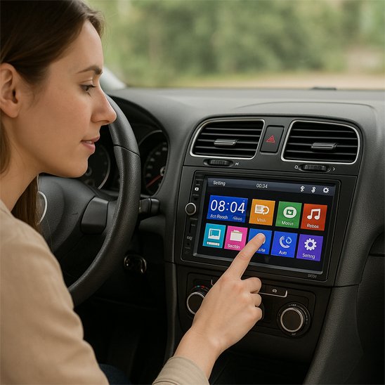 Autoradio 2din bluetooth ecran tactile 7 pouces