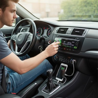 Autoradio bluetooth connexion instantane