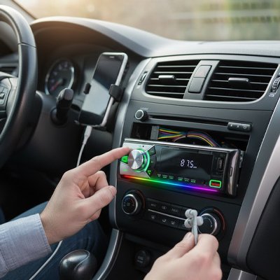 Autoradio bluetooth facile d'installation