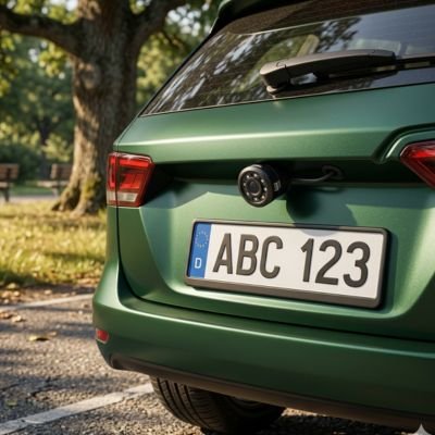 Camera de recul HD champ de vision etendu