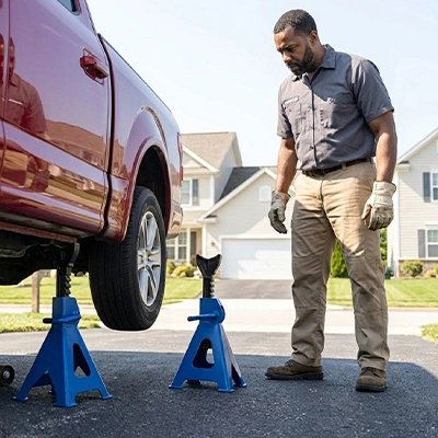 chandelles voiture stabilite garantie