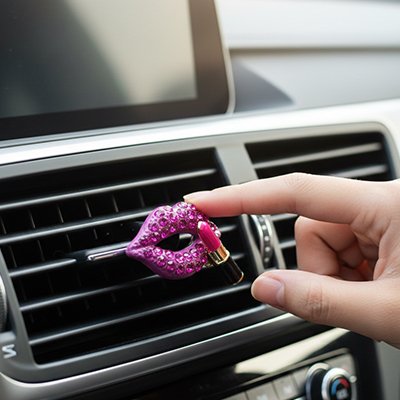 Diffuseur parfum voiture en forme de levres