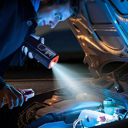 Gonfleur pneu voiture ecran retroeclaire