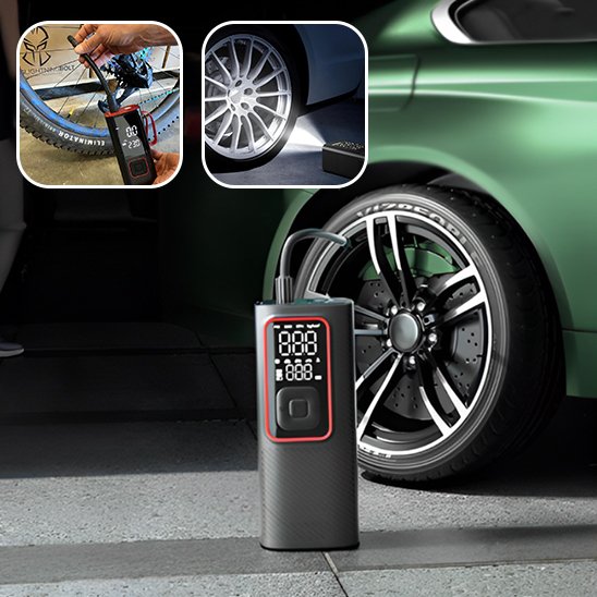 Gonfleur pneu voiture multifonction