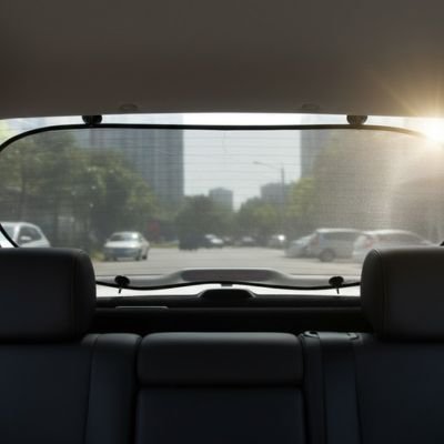 Pare soleil voiture se clipse-se-retracte
