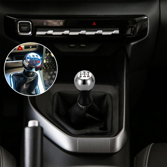 pommeau de vitesse interieur voiture noire modele rouge