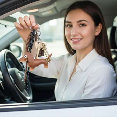 Porte clé elements decoratifs en metal bronze