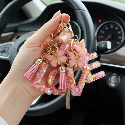 Porte clé possibilite de combiner plusieurs lettres