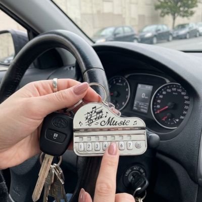 Porte cles piano finition soignee