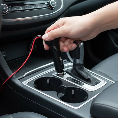 Prise allume cigare alimentation permanente stable