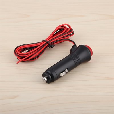 Prise allume cigare cable bicolore evitant court circuit
