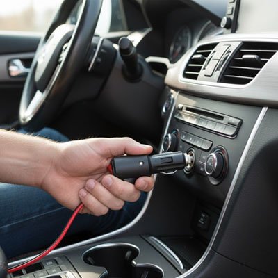 Prise allume cigare connecteur audio sans limite