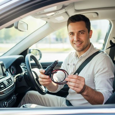 Prise allume cigare utilisation simultanee de la fonction charge audio