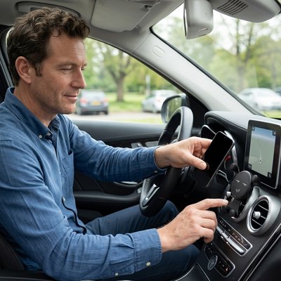Support de telephone voiture bras ajustables