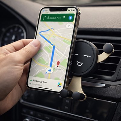 Support de telephone voiture parfaitement positionne