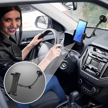 support tablette femme au volant interieur