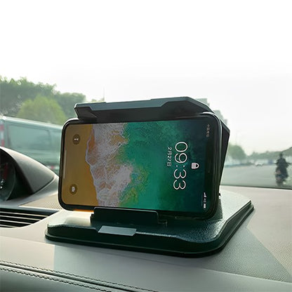 support telephone voiture clip ouvert vue route
