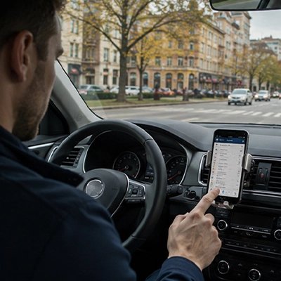 Support telephone voiture rotation 360 degres