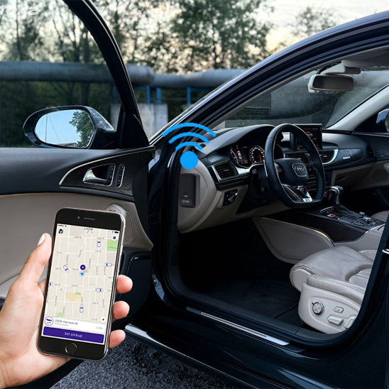 traceur gps voiture porte ouverte