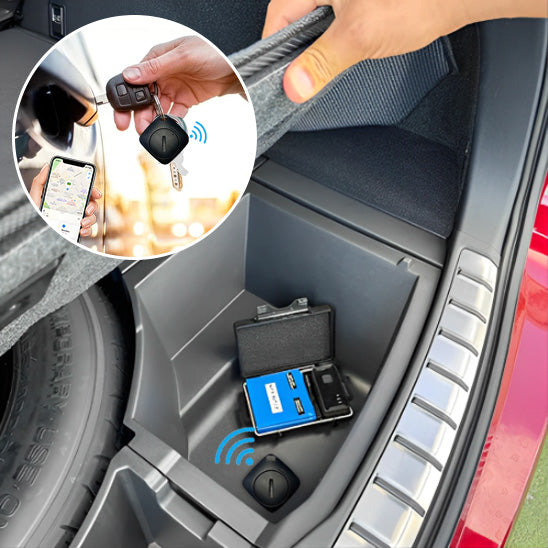 traceur gps voiture coffre rangement