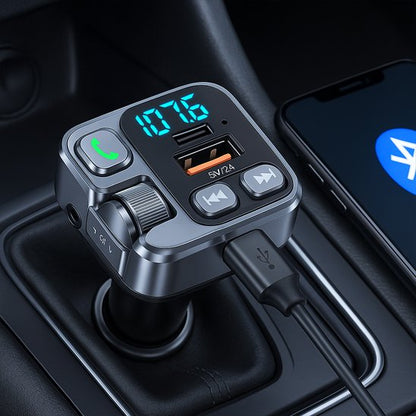 transmetteur FM Bluetooth branchement chargeur