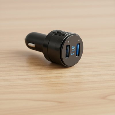 Transmetteur FM Bluetooth station de charge mobile