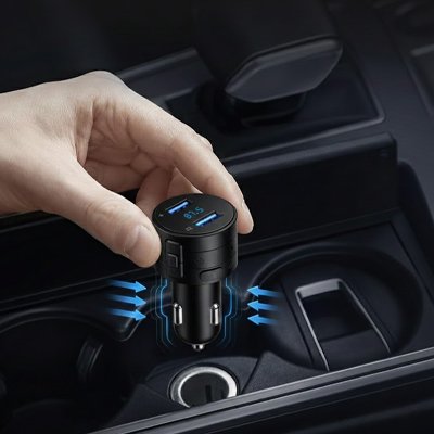 Transmetteur FM Bluetooth suppression du bruit