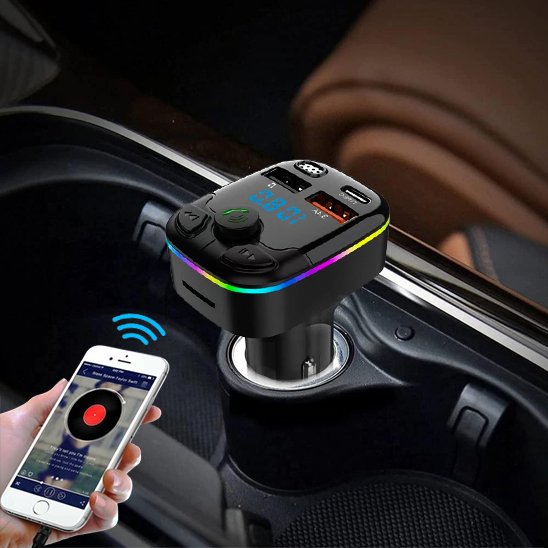Transmetteur FM Bluetooth slot pour carte memoire